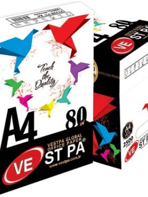 A4 Kağıdı 80 gr Beyaz Fotokopi Kağıdı 500’lü Paket