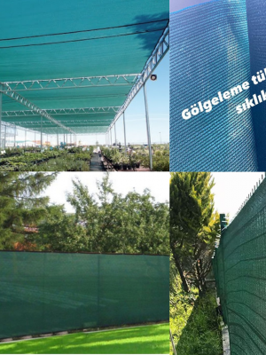 File Gölgeleme Tülü %95 Sıklık 1.5x100 Metre | Çit Filesi, Güneş Işığını Engelleyen UV Koruma