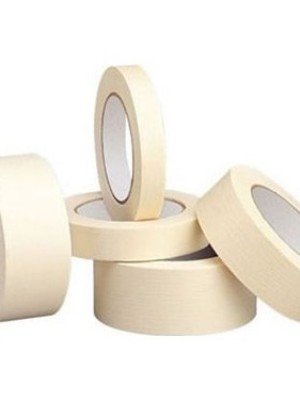 48mm x 25m Kağıt Bant Maskeleme Bandı – Boya ve Koruma Bandı