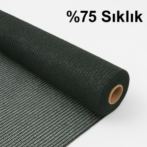 Bahçe Çit Filesi %75 Sıklık 1.5x100 Metre| UV Dayanıklı, Güvenlik ve Gölgeleme File